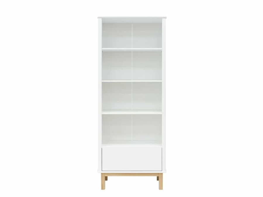 Bopita Mika boekenkast Wit/Eiken - Afbeelding 4