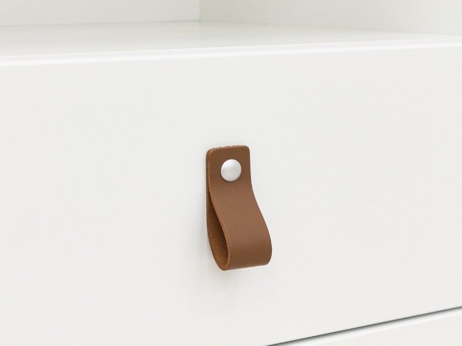 Bopita Indy Boekenkast 190 cm Wit/Naturel - Afbeelding 5