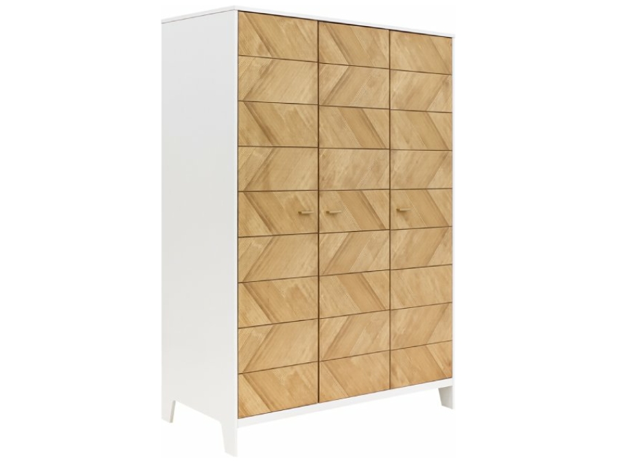 Bopita Isa 3-deurskast Vintage White