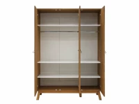 Bopita Senna 3-deurskast Rose Wood - Afbeelding 2