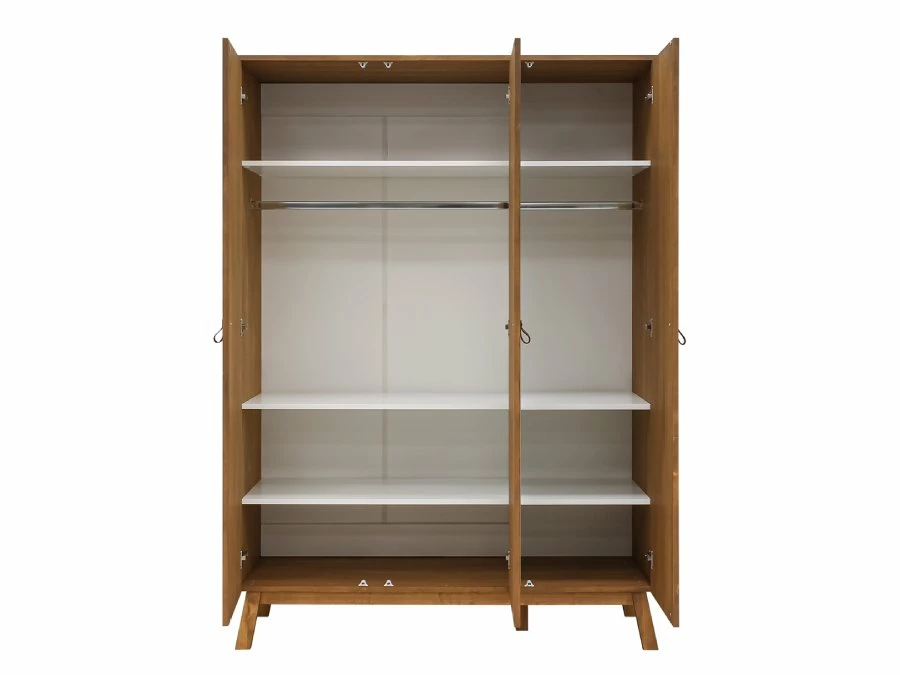 Bopita Senna 3-deurskast Rose Wood - Afbeelding 2