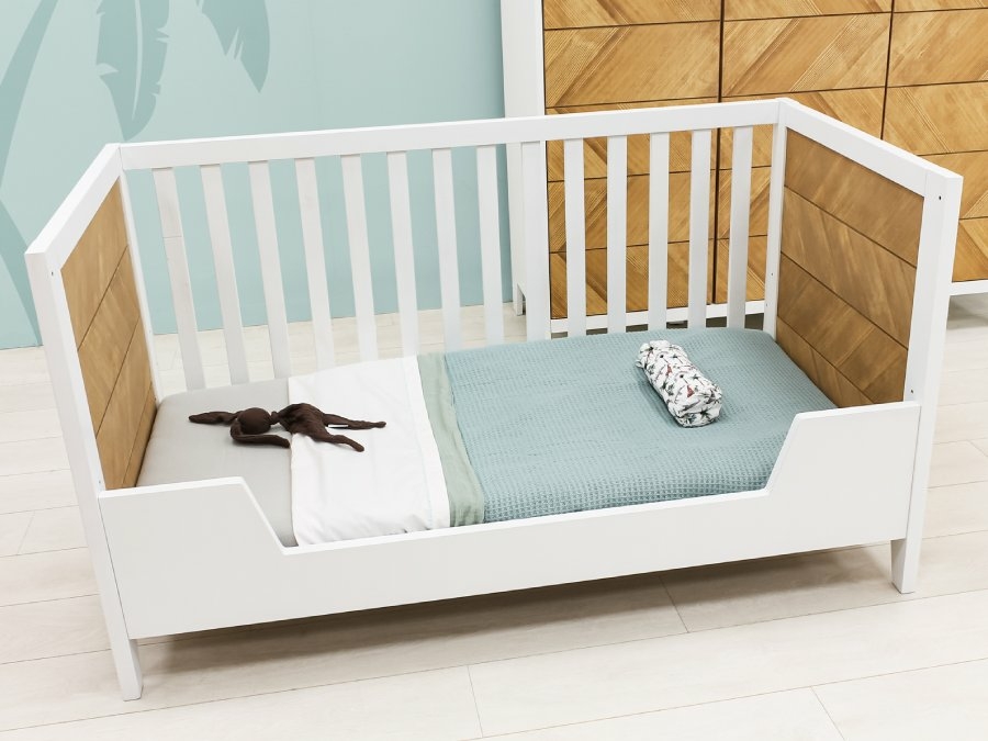 Bopita Isa bedbank 70x140 Vintage White - Afbeelding 6