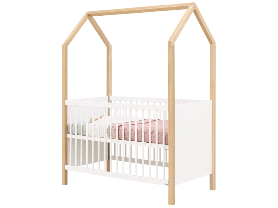 ToiToiKids ledikant Homy 60x120 Wit/Naturel