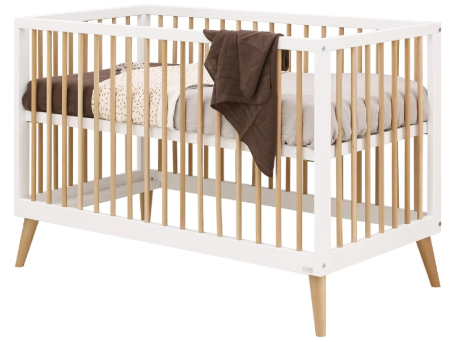 ToiToiKids Jort 2-delige babykamer Wit / Naturel - Afbeelding 2