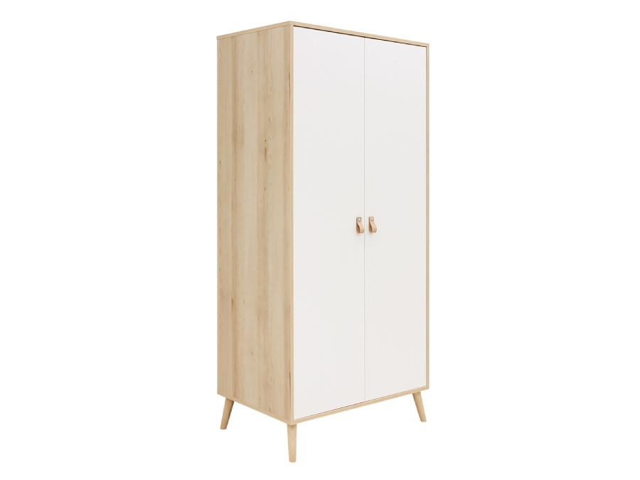 ToiToiKids Jort 3-delige babykamer Wit / Naturel - Afbeelding 6