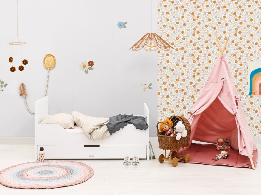 Bopita Romi peuterbed 70x140 Wit - Afbeelding 6