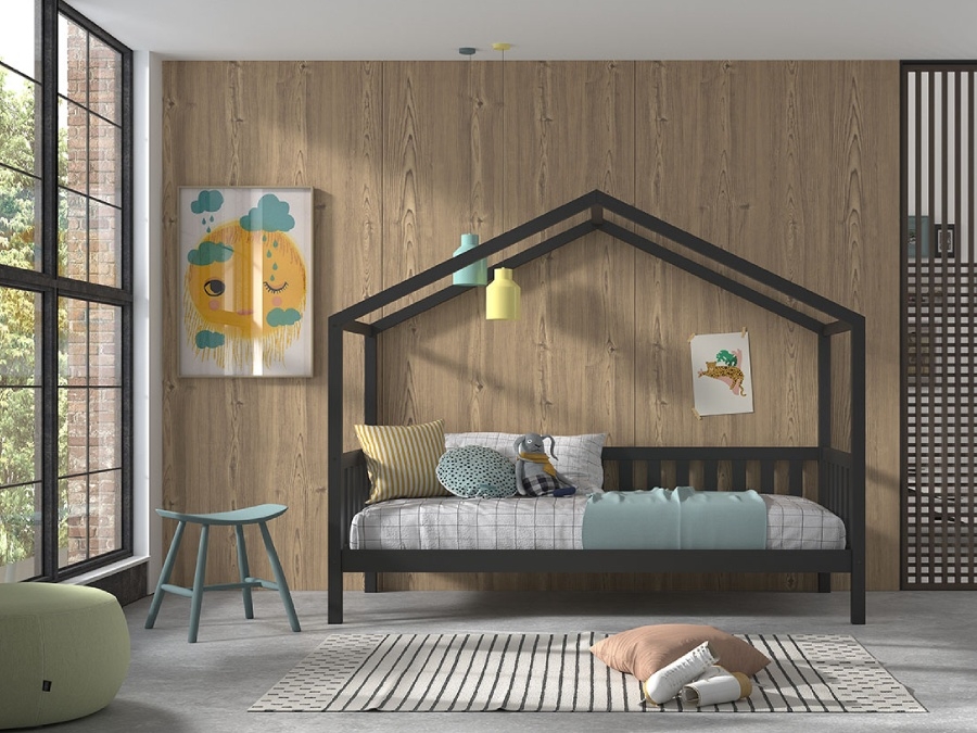 Vipack Dallas bed mh + bedlade antraciet - Afbeelding 3