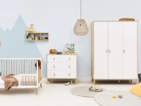 ToiToiKids Jort 3-delige meegroeikamer Wit / Naturel - Afbeelding 9