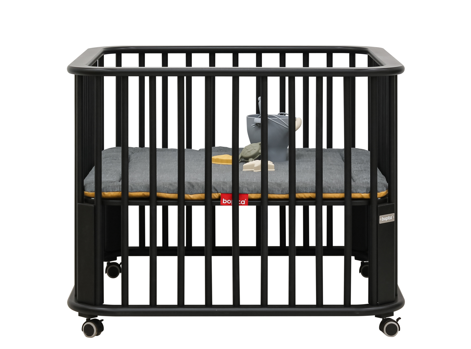 Bopita Caro box Mat Zwart