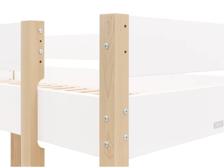 Bopita Lucas halfhoogslaper Wit/Naturel - Afbeelding 3