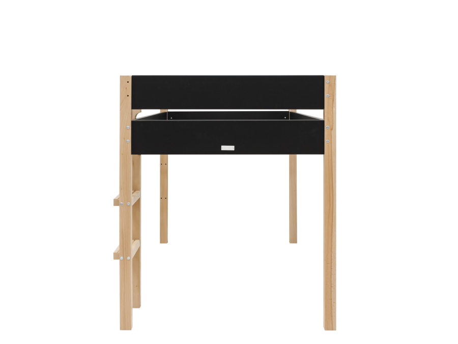 Bopita Lucas halfhoogslaper Mat Zwart/Naturel - Afbeelding 3
