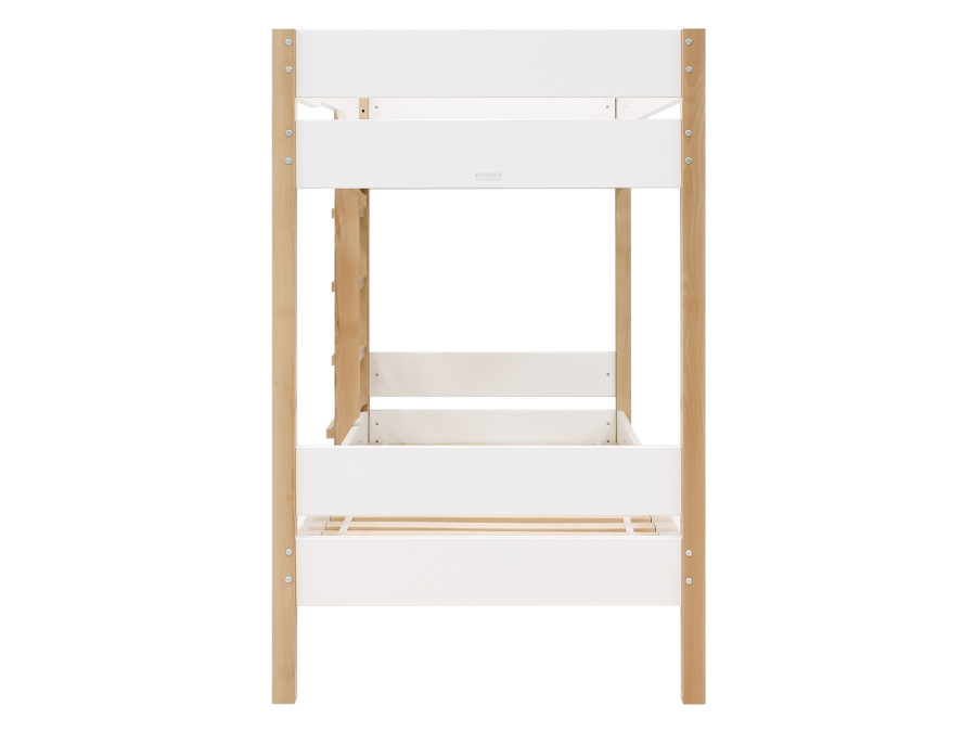 Bopita Lucas stapelbed 90x200 Wit/Naturel - Afbeelding 4
