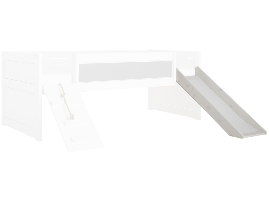 Lifetime glijbaan voor kajuitbed whitewash