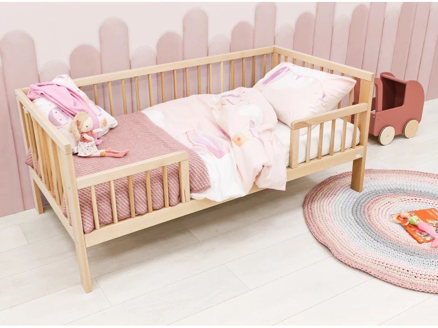 ToiToiKids Mara peuterbed 70x140 Naturel - Afbeelding 6