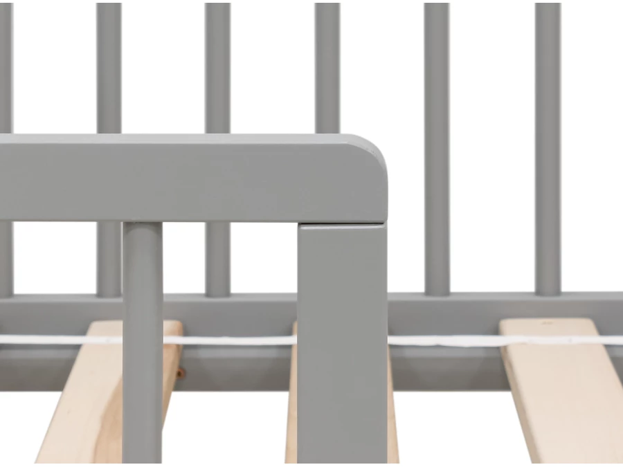 ToiToiKids Mara peuterbed 70x140 Grijs - Afbeelding 3