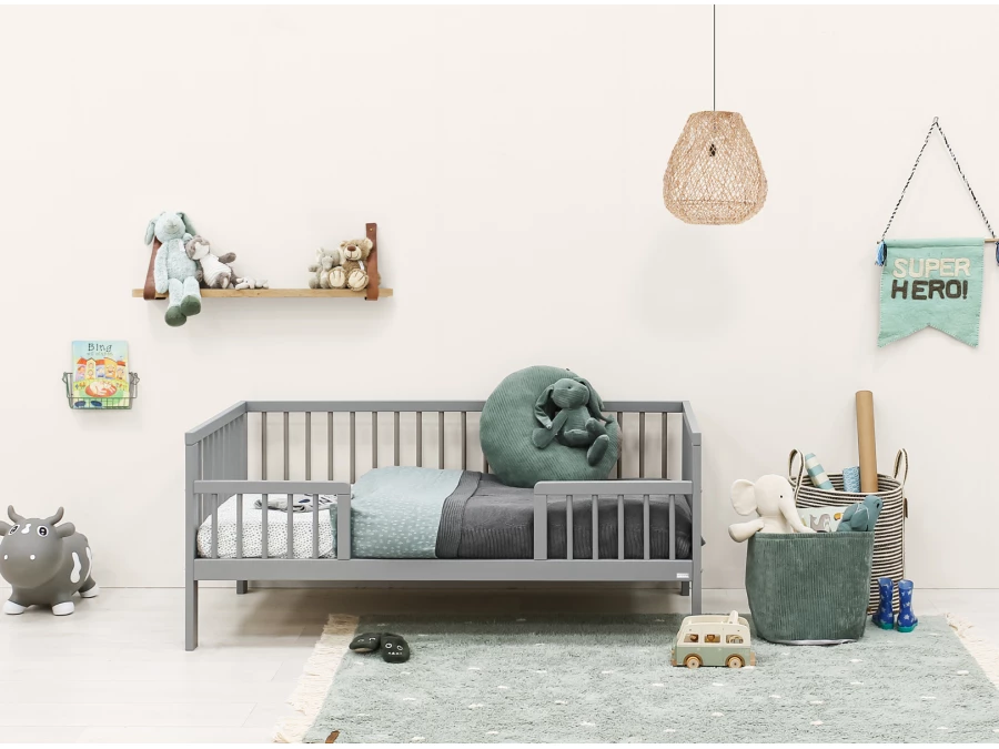 ToiToiKids Mara peuterbed 70x140 Grijs - Afbeelding 6