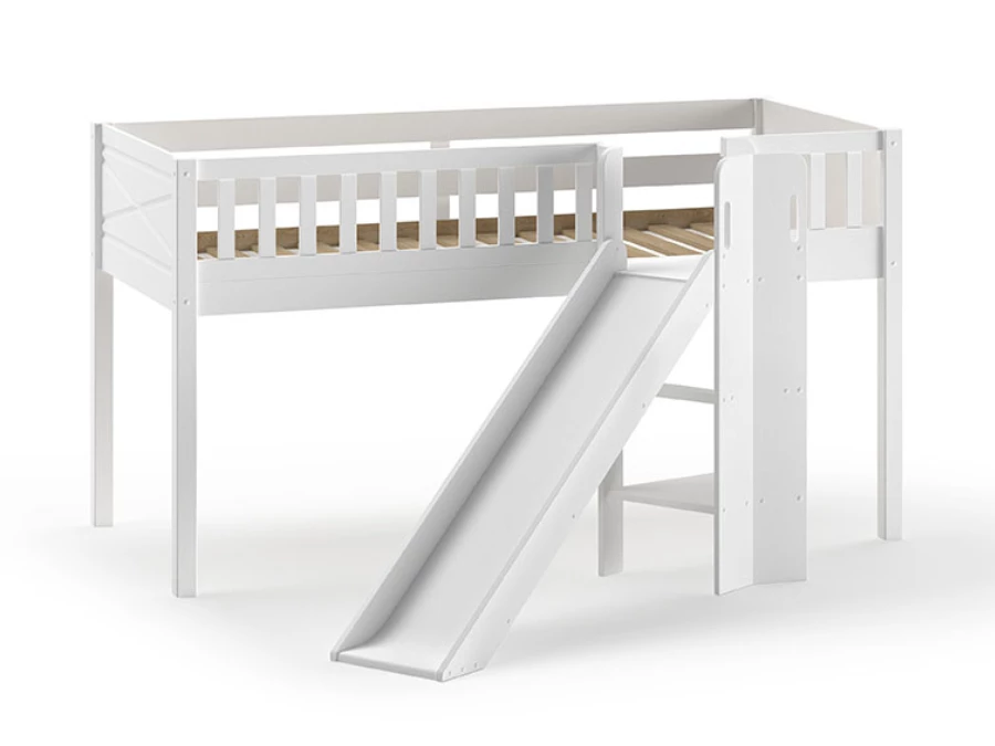 Vipack Scott halfhoogslaper met glijbaan 90x200 - Afbeelding 2