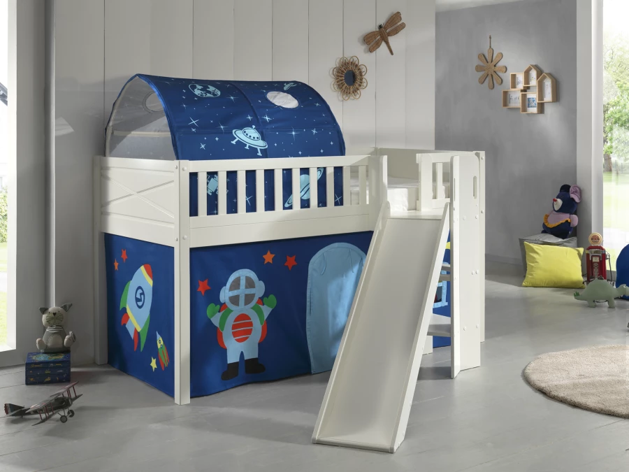 Vipack Scott halfhoogslaper met glijbaan 90x200 - Afbeelding 4