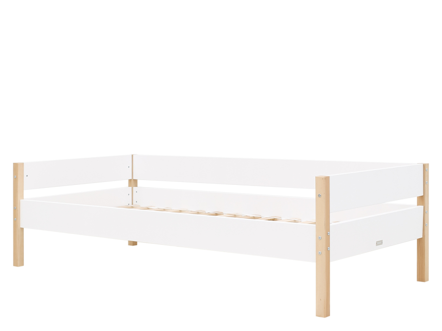Bopita Lucas bedbank 90x200 Wit/Naturel - Afbeelding 2