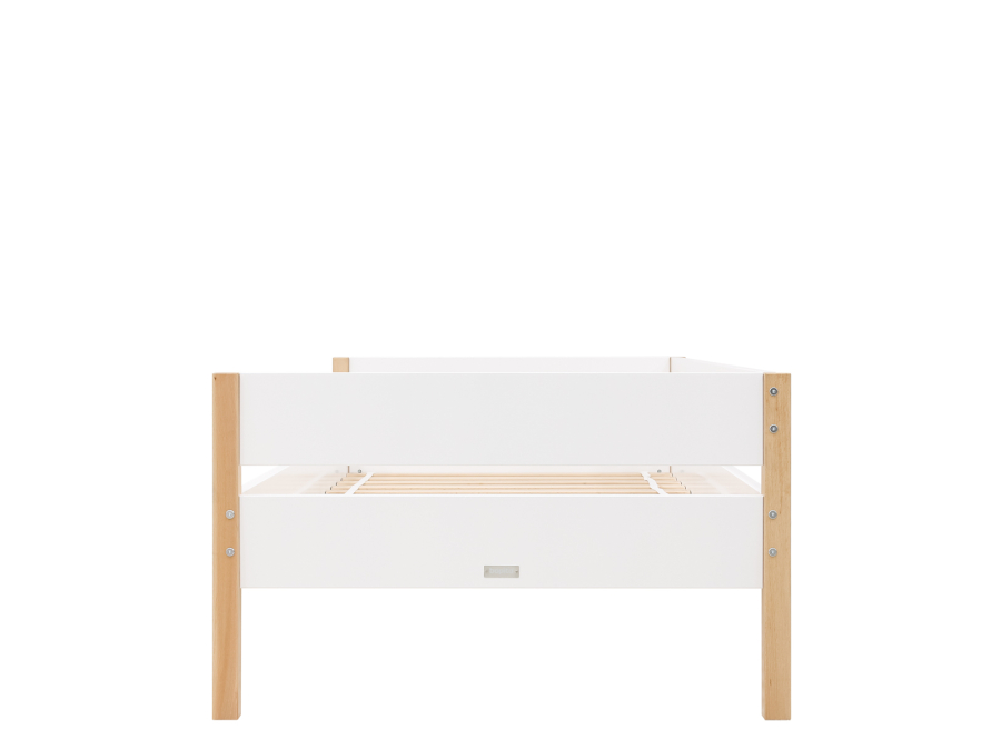 Bopita Lucas bedbank 90x200 Wit/Naturel - Afbeelding 3