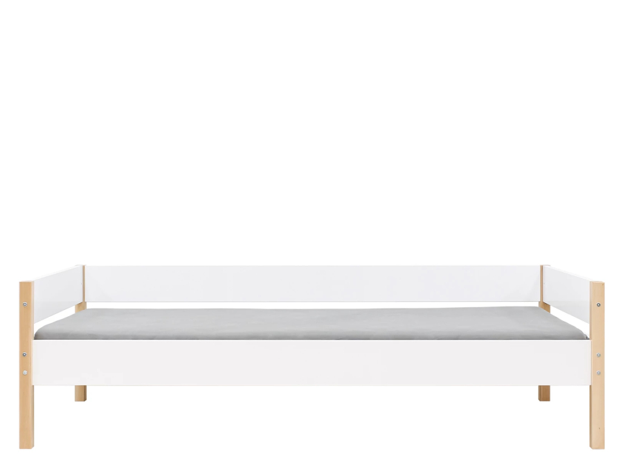 Bopita Lucas bedbank 90x200 Wit/Naturel - Afbeelding 4