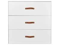 Lifetime All-in-one set van 3 lades voor basiselement - 80 cm - whitewash