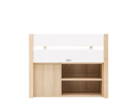 Bopita Lucas compactbed 90x200 met opbergmodule Wit/Naturel - Afbeelding 3