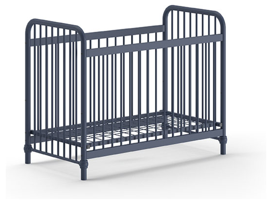 Jaxx Bronxx metalen ledikant 60x120 blue denim - Afbeelding 2