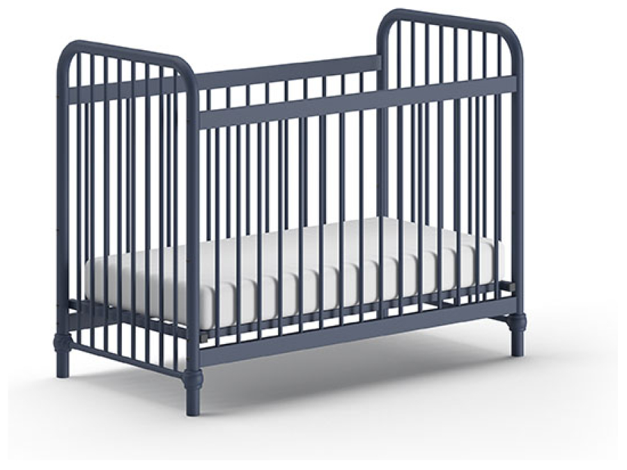 Jaxx Bronxx metalen ledikant 60x120 blue denim
