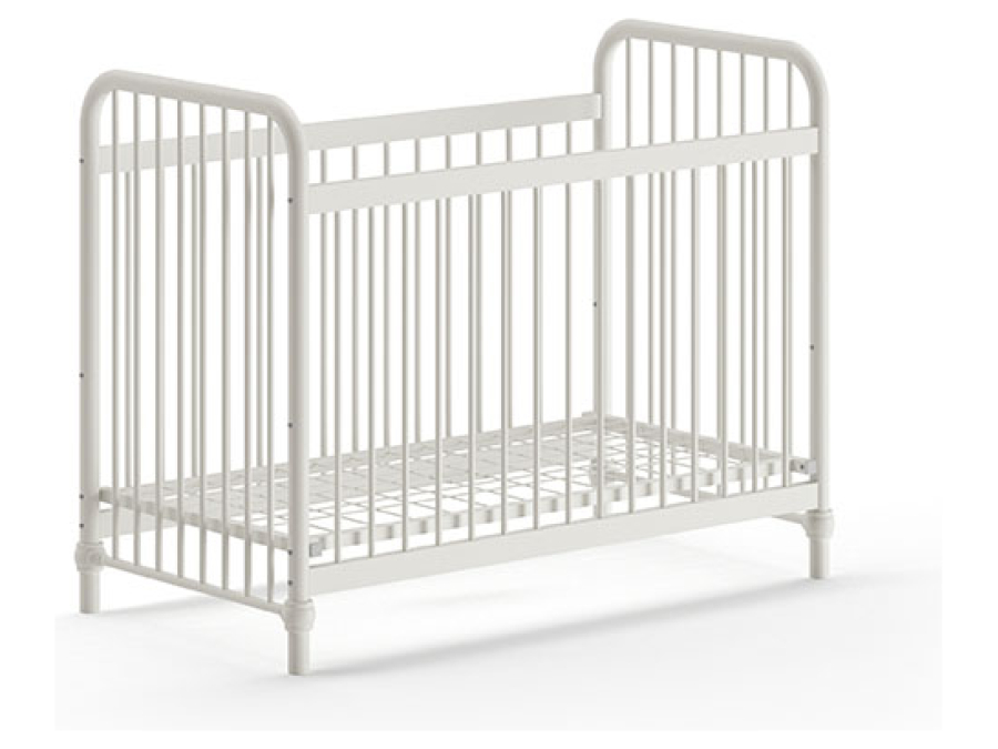 Jaxx Bronxx metalen ledikant 60x120 mat wit - Afbeelding 2