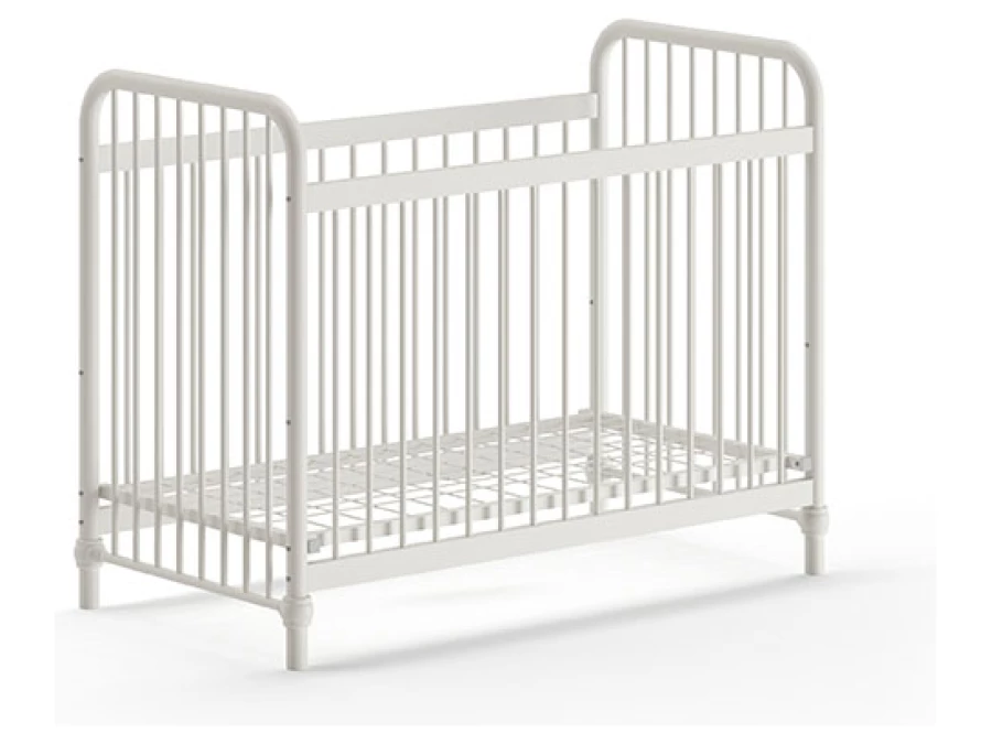 Jaxx Bronxx metalen ledikant 60x120 mat wit - Afbeelding 2