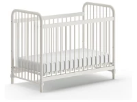 Jaxx Bronxx metalen ledikant 60x120 mat wit