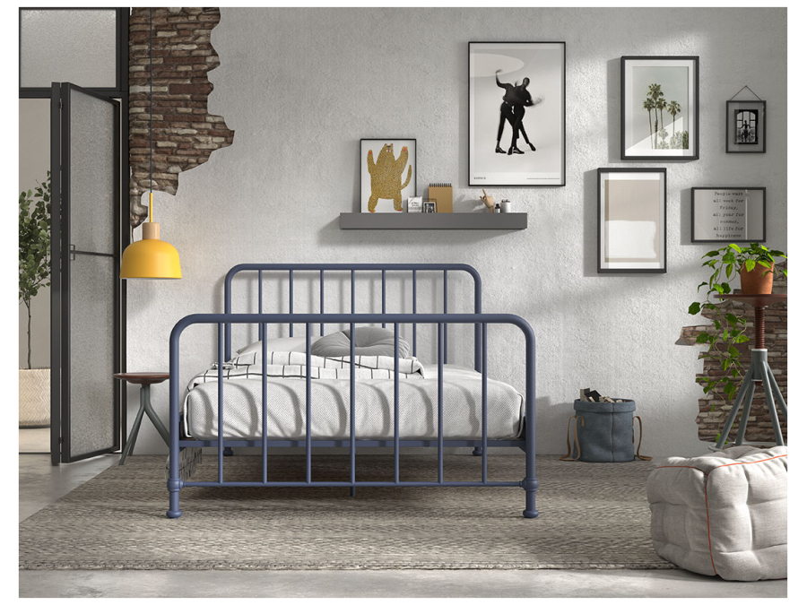 Vipack Bronxx twijfelaar 140x200 blue denim - Afbeelding 4