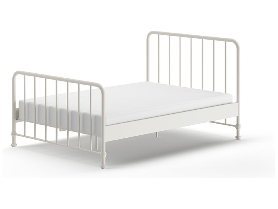 Vipack Bronxx twijfelaar 140x200 mat wit