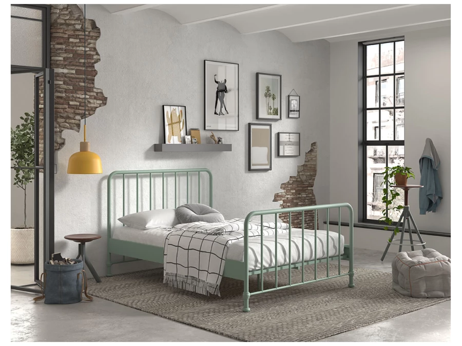 Vipack Bronxx twijfelaar 140x200 olive green - Afbeelding 4
