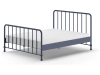 Vipack Bronxx tweepersoonsbed 160x200 blue denim