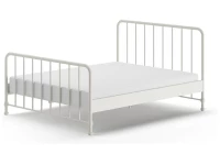 Vipack Bronxx tweepersoonsbed 160x200 mat wit
