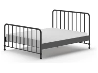 Vipack Bronxx tweepersoonsbed 160x200 mat zwart