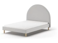 Vipack Moon bed 140x200 boucle grijs