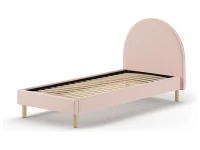 Vipack Moon bed 90x200 boucle roze - Afbeelding 2