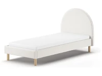 Vipack Moon bed 90x200 boucle wit