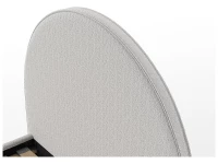 Vipack Moon bed 90x200 boucle grijs - Afbeelding 3