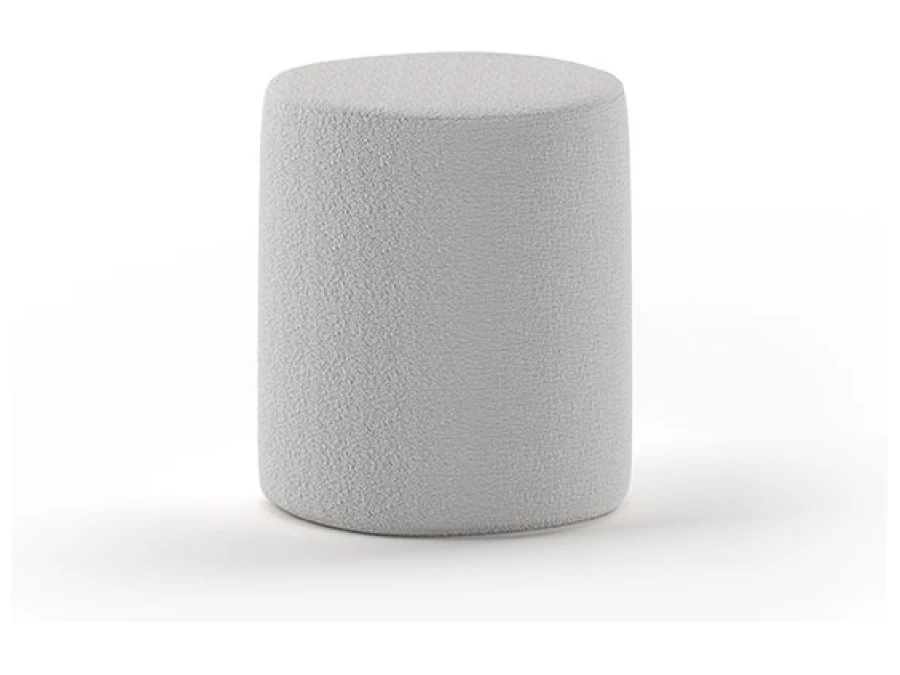 Vipack Moon nachttafel boucle grijs
