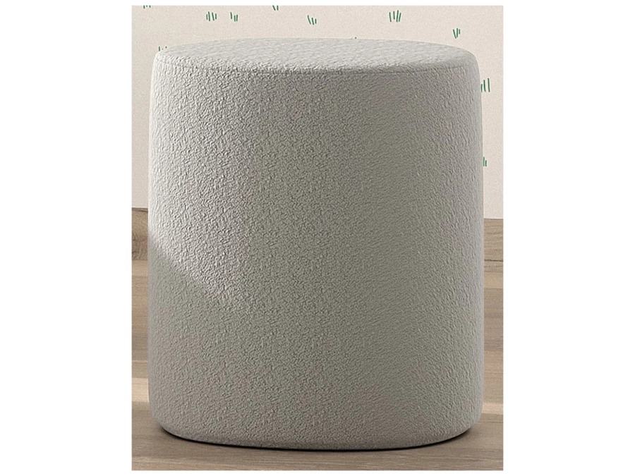 Vipack Moon nachttafel boucle grijs - Afbeelding 2