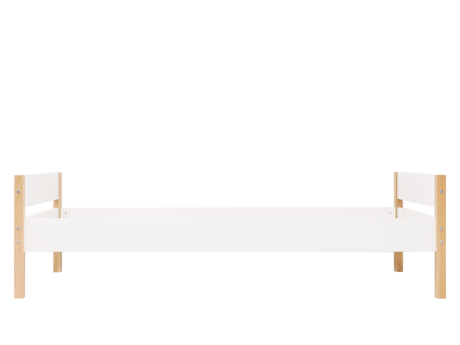Bopita Lucas bed 90x200 Wit / Naturel - Afbeelding 4