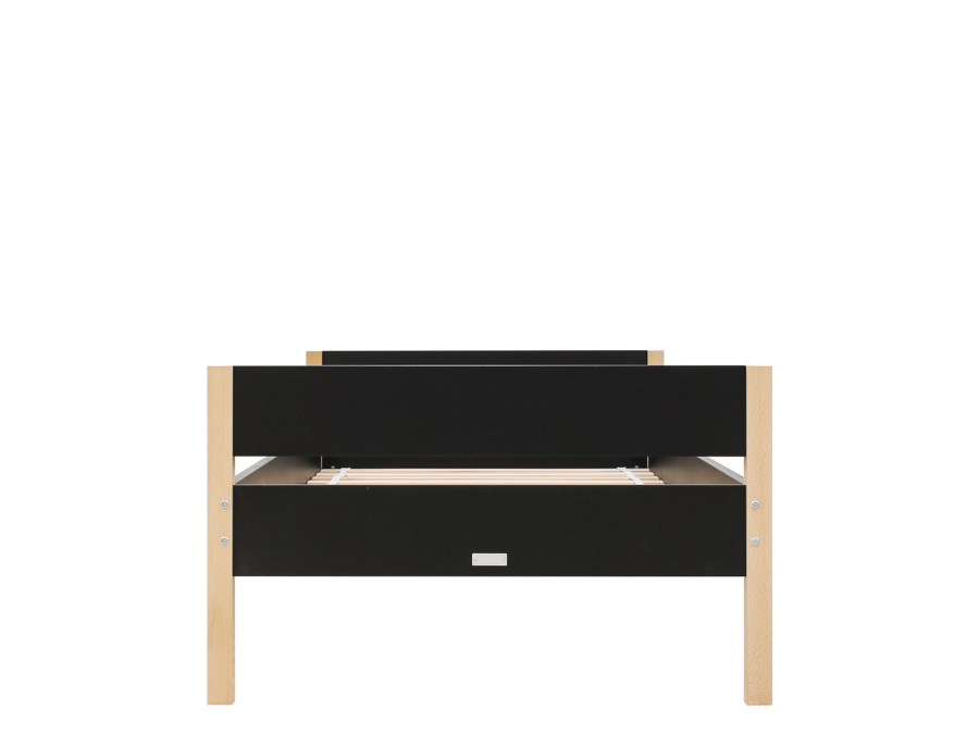 Bopita Lucas bed 90x200 Zwart / Naturel - Afbeelding 3