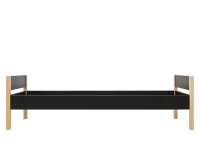 Bopita Lucas bed 90x200 Zwart / Naturel - Afbeelding 4