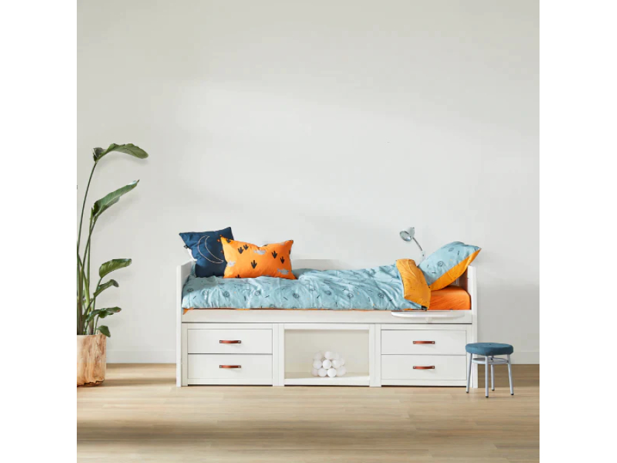 Lifetime kajuitbed whitewash 90x200 - Afbeelding 2