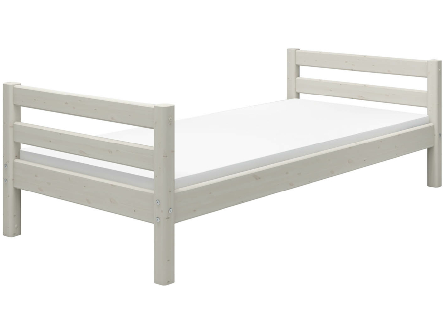Flexa Classic eenpersoonsbed 90x200 whitewash