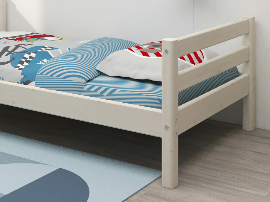 Flexa Classic eenpersoonsbed 90x200 whitewash - Afbeelding 6